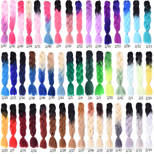 24 Inches 100g Ombre Goddess Sea Body Deep Big Wave Jumbo Braiding Pre Stretched Crochet Braids Synthetic Hair Extensions